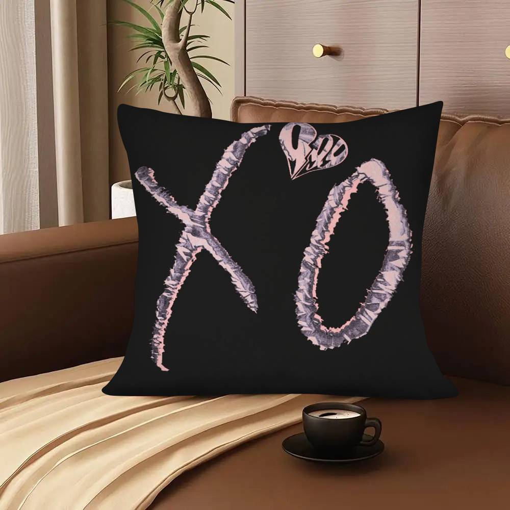 1 шт. Наволочка для подушки рэпера The Weeknd Xo Модная квадратная наволочка Спальня Диван Комната Ins Декор Отдых