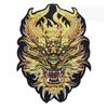 1 Pce Big Dragon Head Delicate Embroidery Patch Clothes Applique DIY Clothing Iron On  Decoration Patches