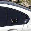 Scratch Covering PVC Decals Peek-a-Boo Funny Kitty Decals Car Window Decals  Laptop