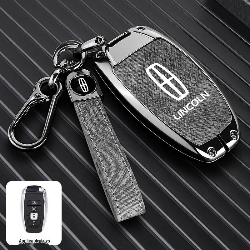 Lincoln Adventure Key Case: Fits Navigator, Aviator, MKZ, Continental, MKC, MKX Models