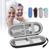 Hard Shell Tooth Brush Holder EVA Electric Toothbrush Storage Box  for Travel Journey