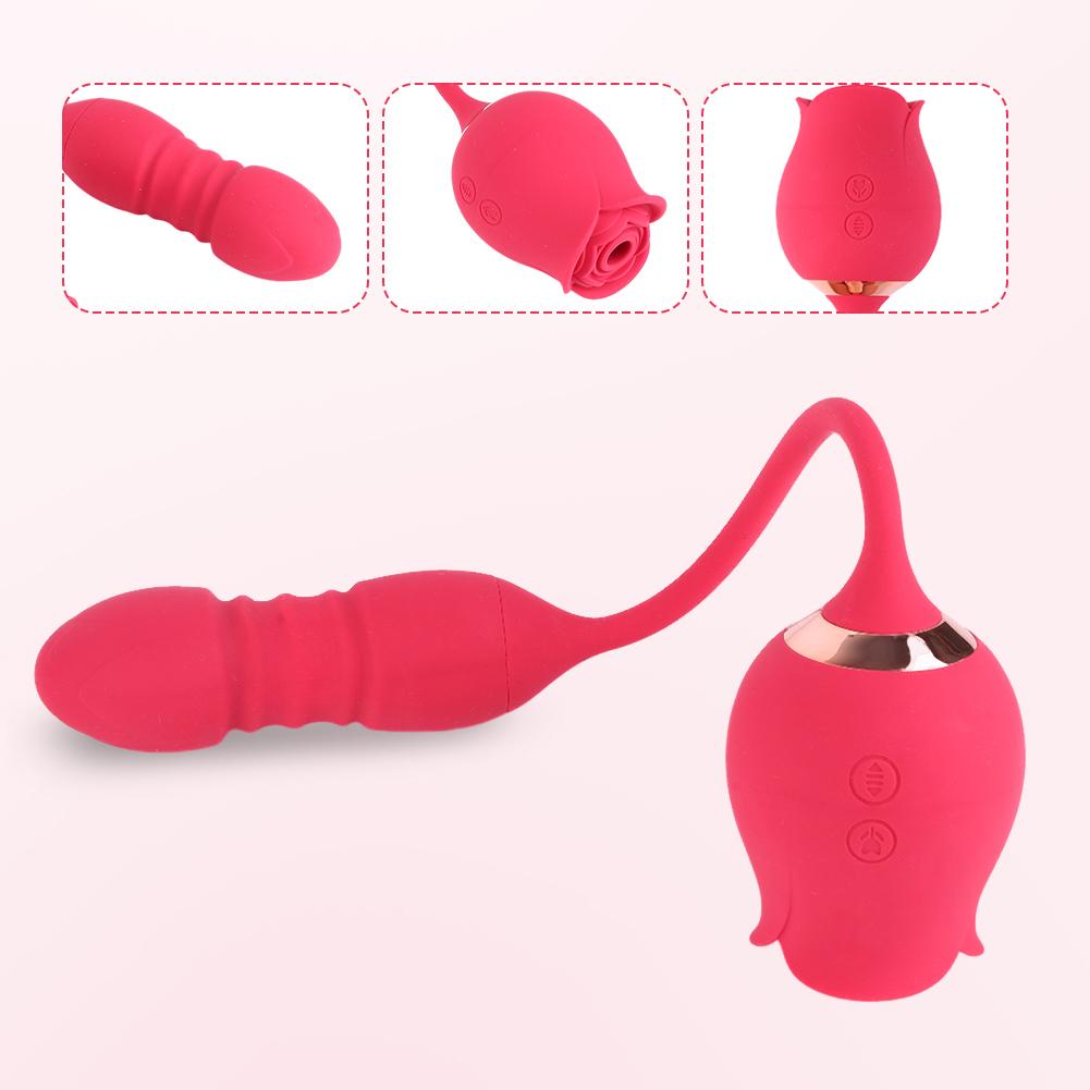 Vibrator for Women Sex Toy with 10 Telescoping Modes and 10 Sucking Modes for Clitoral Stimulation Adult Sex Toys Games for Couples