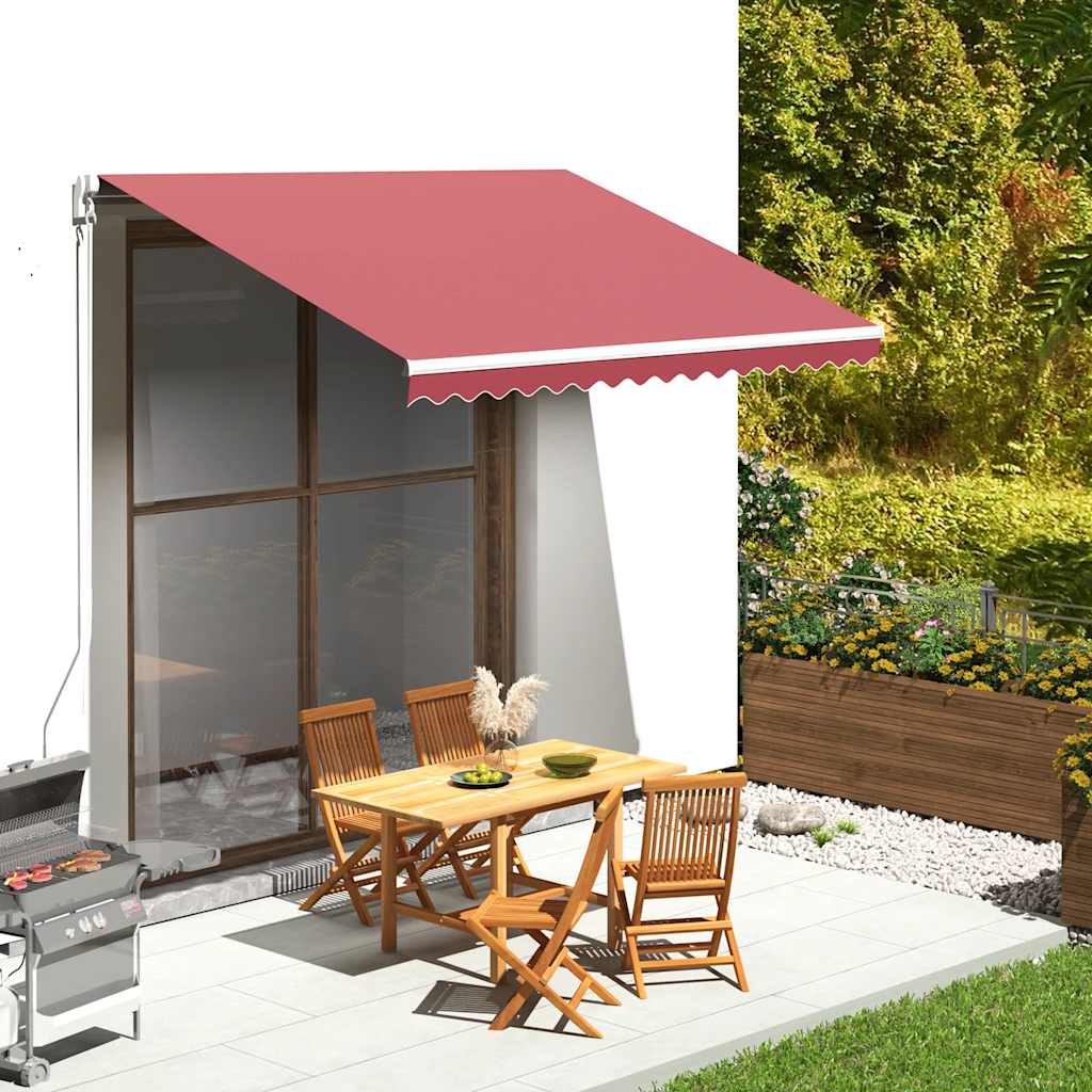 Awning Cover Burgundy Red 3.5 x 2.5 m