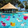 Air Mattresses for Cup Inflatable Flamingo Drinks Cup Holder Pool Floats Bar Coasters Floatation Devices Cute Toy Drink Holder