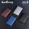 Новая мужская кардхолдер RFID автоматический всплывающий молния углеродное волокно магнитный держатель для карт мужчины