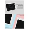 16 Inch LCD Writing Tablet  Electronic Graphic Tablet  Writing   Drawing Doodle Board for Home  School Office pink