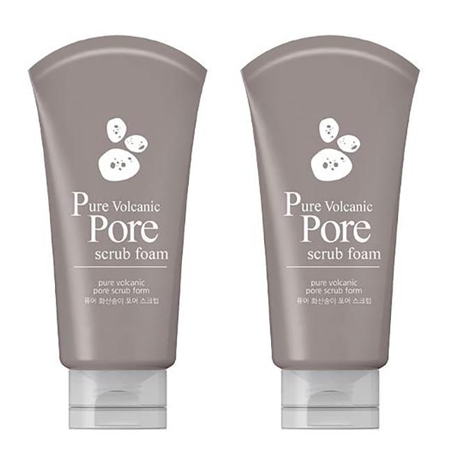 C2Y Очищающая пенка Natural Island Pure Whip (220 мл x 2 шт.) Aqua, Volcanic, 2 типа