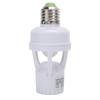 Infrared Motion Sensor Light Socket Energy Saving LED 60W E27 Screw In Motion Activated Light Bulb