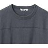 Uniqlo SS24 Серия U Однотонная футболка с круглым вырезом из хлопка, повседневная, с коротким рукавом, унисекс, темно-серый 467137-08