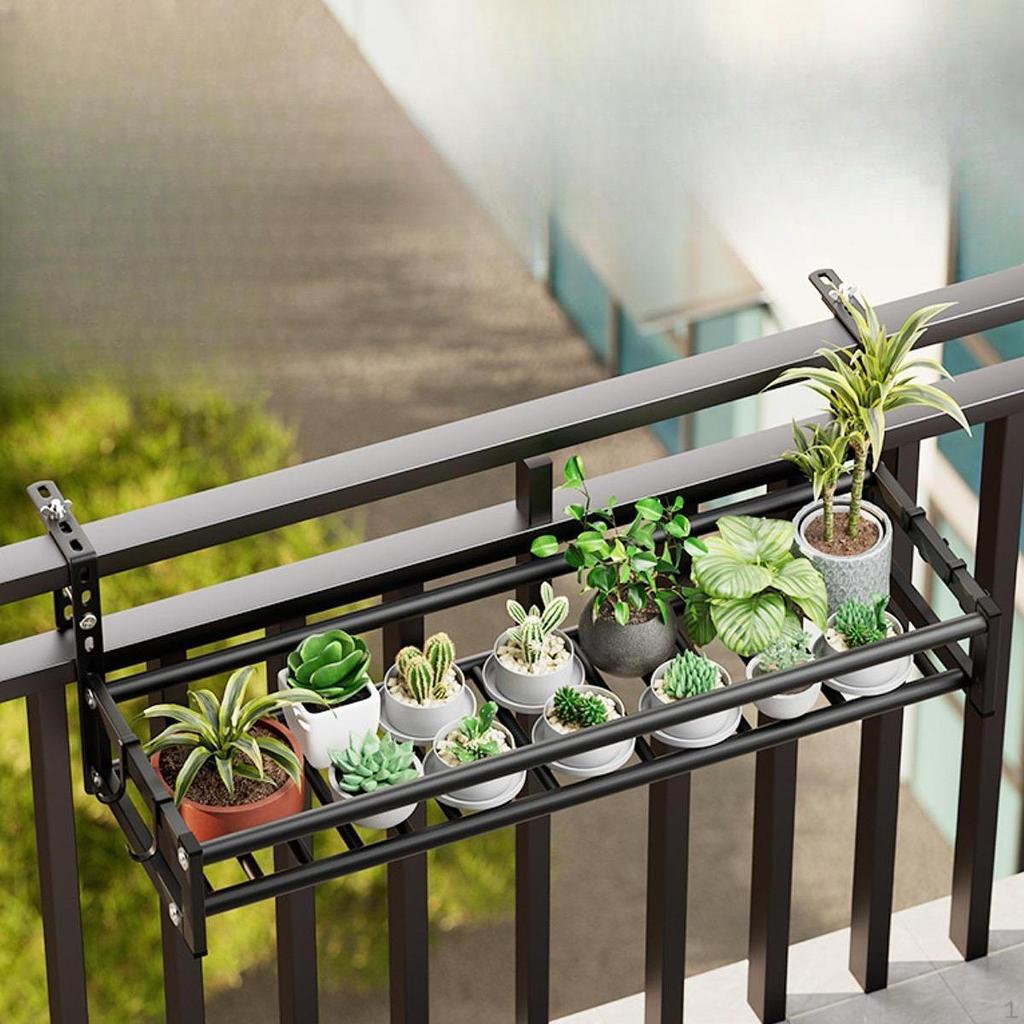 Балконный цветочный горшок с подвесным элементом, оконный ящик для балконного ограждения, подставка для комнатных растений