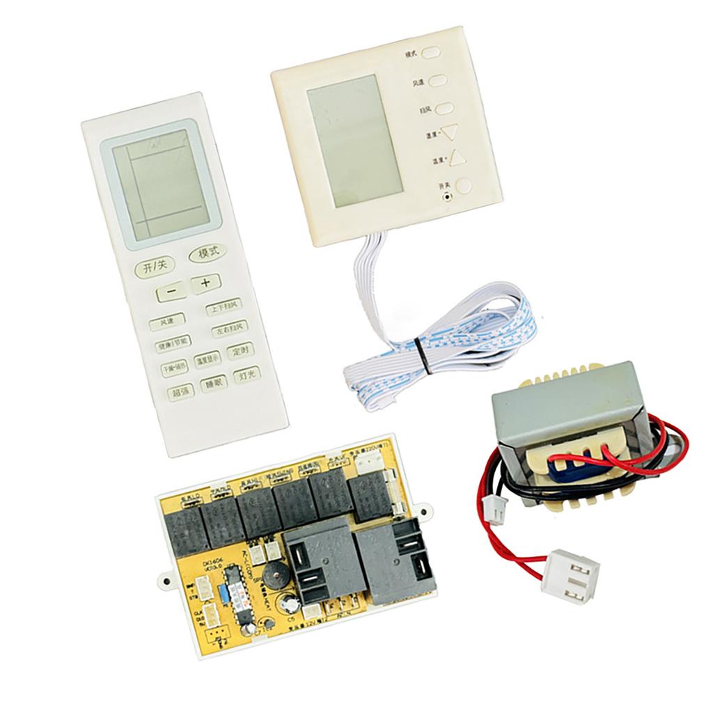 Air Conditioner Control Panel Board Computer Board Modified with LCD Display Universal Control System Temperature Manage