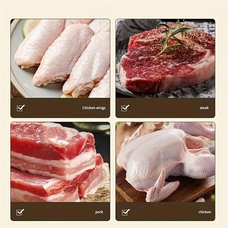 48 лезвий, игла для размягчения мяса, нож из нержавеющей стали, молоток для стейка из говядины, молоток для размягчения мяса, молоток, инструменты для приготовления пищи