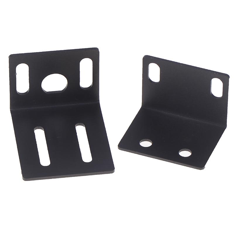 1 Set Metal 1U Rack Mount Ear Mounting Jointing With Screw Cap For Frame Box High Qulaity Wireless System Receiver Host
