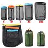 Travel Mesh Storage Ultralight Bag Outdoor Drawstring Stuff Sack Camping Traveli