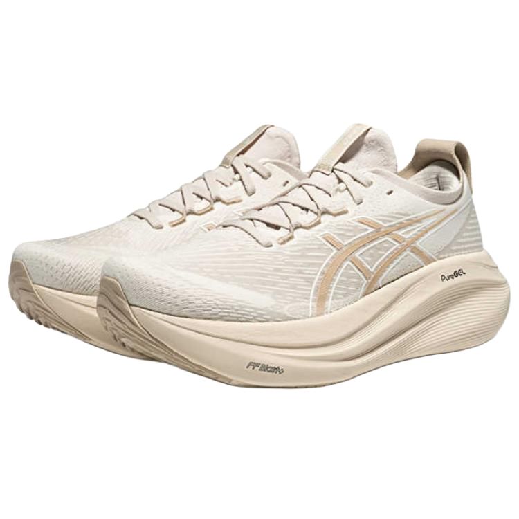 Asics Кроссовки мужские Gel Nimbus 27 Birch Cream Feather-Grey 1011C096-200