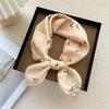 53CM Silk Scarf Small Square Scarf Versatile For Women Spring And Autumn Thin Design Fashionable And Stylish Decorative Scarf Professional Flight