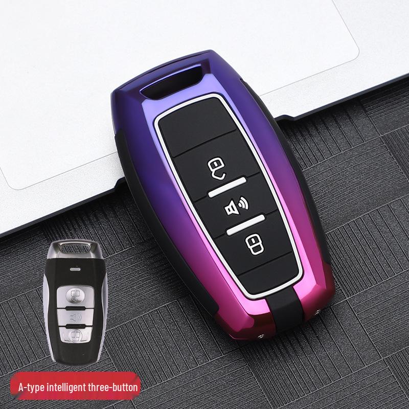 Compatible Key Case for Haval H2S, M6, Sports F7X, Great Wall Cannon F5/H4/H7