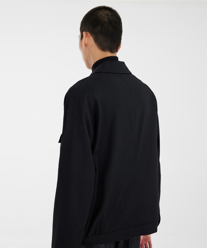 Youth Short Blouson Jacket - Black