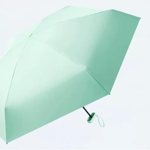 Parasol Compact Portable Flat 60% Ultra Light Sun Umbrella Sunscreen UV Protection Mini Pocket Umbrella