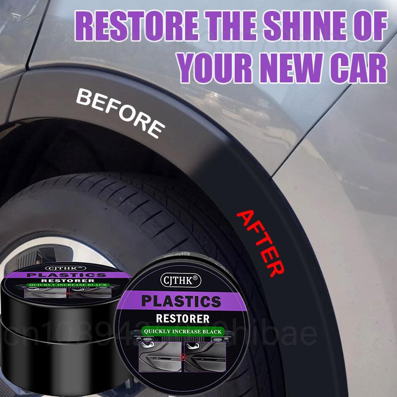 Car Plastic Restorer Universal Plastic and Leather Repair Polishing Wax Auto Interior & Panel Renewal Polish Wax Coating Agent