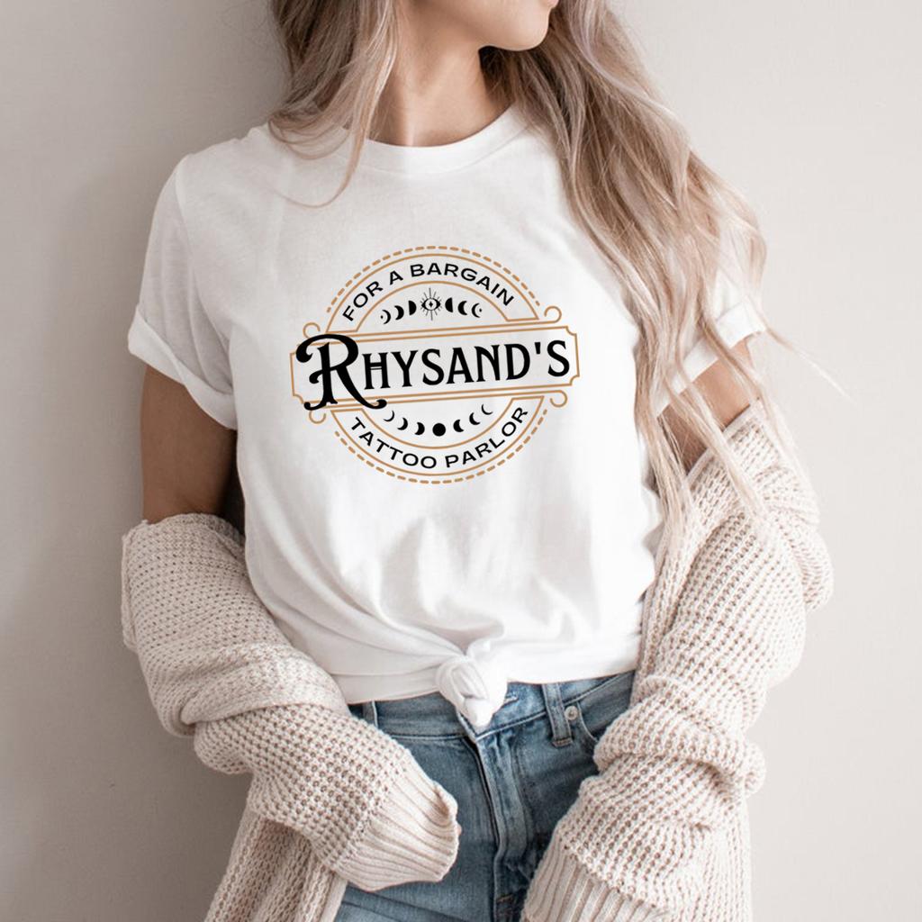 Rhysands Tshirt Acotar Velaris TShirt Night Court Tshirts Women Short Sleeve T Shirt Feyre and Rhysand Tee SJM Bookish Merch
