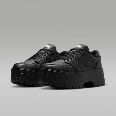 Jordan 1 Низкий Бруклинский Черный (Женский)
