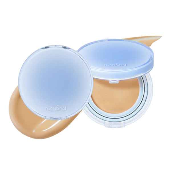Rom&nd BARE WATER CUSHION SPF 38 PA++++, Стойкий, Макияж, Корейская косметика, Kbeauty, образец