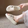 Fashion Cool Slippers Women's 2025 Summer New Versatile Student Soft Bottom Buckle Outdoor Leisure Beach Thick Bottom Cool Slippers