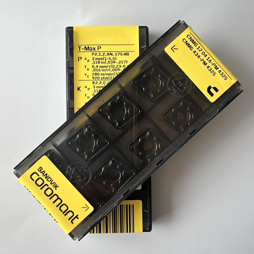 SANDVIK / CNMG120416-PM 4325 / Original Swedish hard alloy blade 10 Pcs