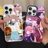 Чехол для телефона Аниме Голос Медузы Для IPhone 17 16 15 14 11 12 13 Pro Max Pro Plus Цветной Серебристый Чехол