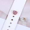 Metal Diamond Bracelet Decorative Ring Wristbelt Charms Strap Accessories Watch Band Ornament