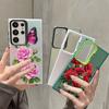 Чехол Rose Flower для iPhone 16 Pro Max Samsung A55 A35 S24 FE Xiaomi Redmi Note 13 Pro 14C Huawei Honor 200 противоударный бампер для телефона с защитой от царапин