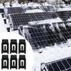 6x Клипсы для снега PV Легко установить Зима Предотвращают падение панелей с крыши Солнечные