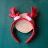 2 шт., рождественские повязки на голову, привлекательные классические оленьи рога, праздничный обруч в форме Санта-Клауса для женщин и девочек