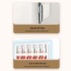 Midea BC-96MR 96L Retro Single Door Refrigerator CN plug (adapter included)