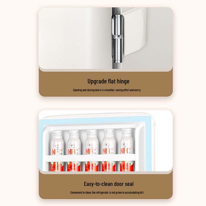 Midea BC-96MR 96L Retro Single Door Refrigerator CN plug (adapter included)