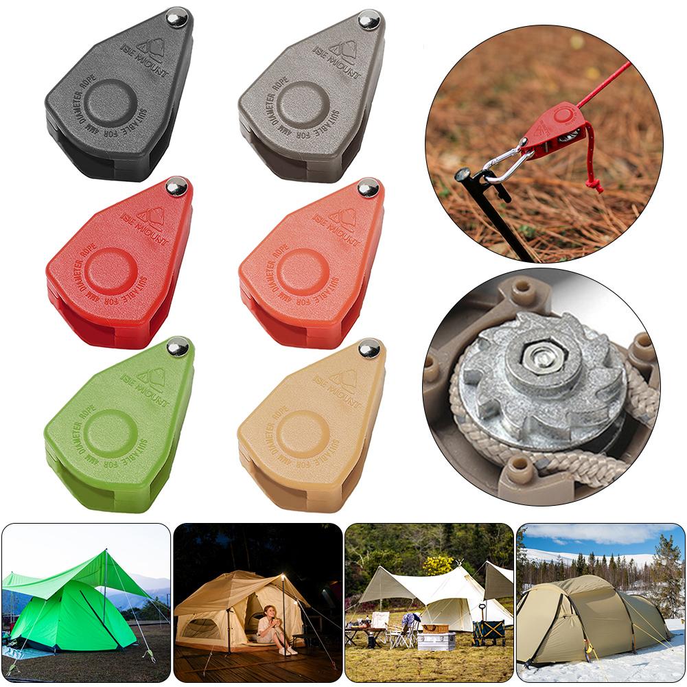Rope Pulley Adjustable Camping Tent Pulley Camping Pulley Regulator for Canopy Kayak Canoe Grow Light