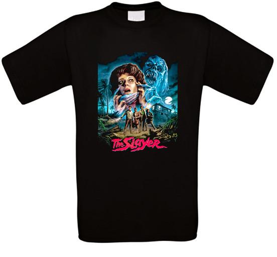 The Slayer Horror Cult Movie T-Shirt All Sizes NEW-