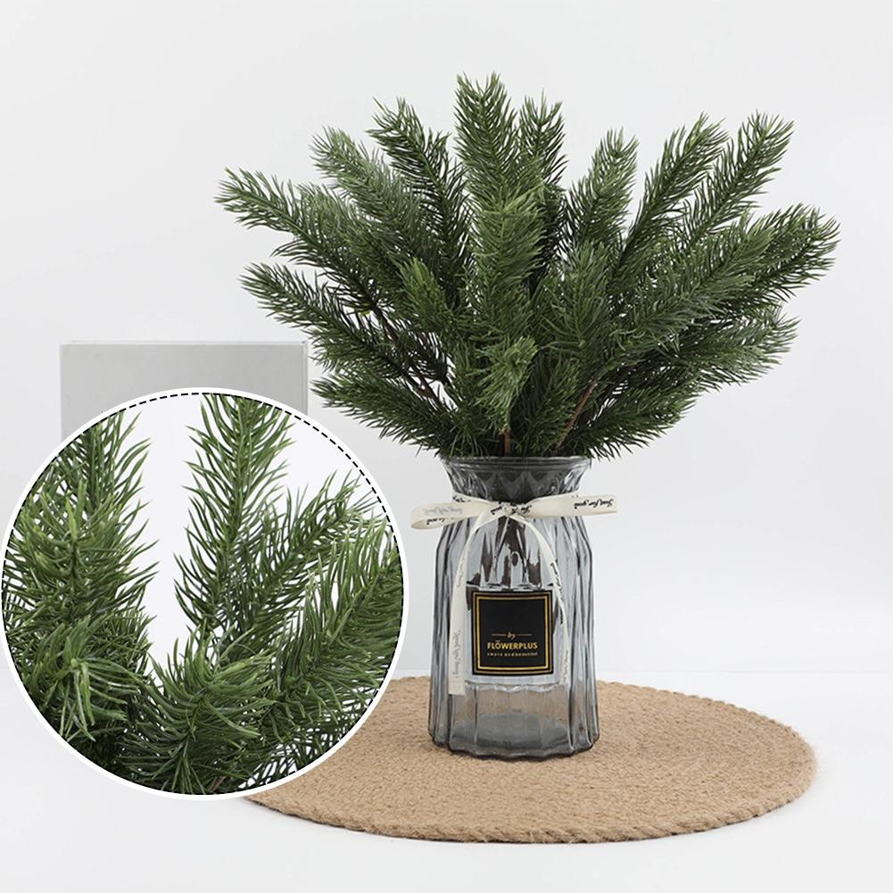 Рождественские Искусственные Растения DIY Декор Искусственный Лист Модные Подарки