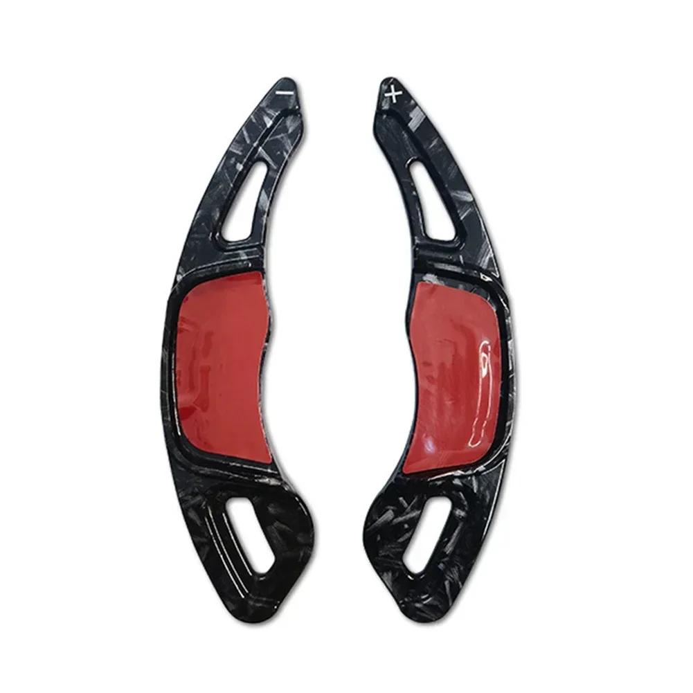 2 шт. Накладки-лепестки переключения передач на руль из углеродного волокна для VW Golf 7 Rline 7.5 GTI Tiguan Sagitar POLO MK7 GTD GTE