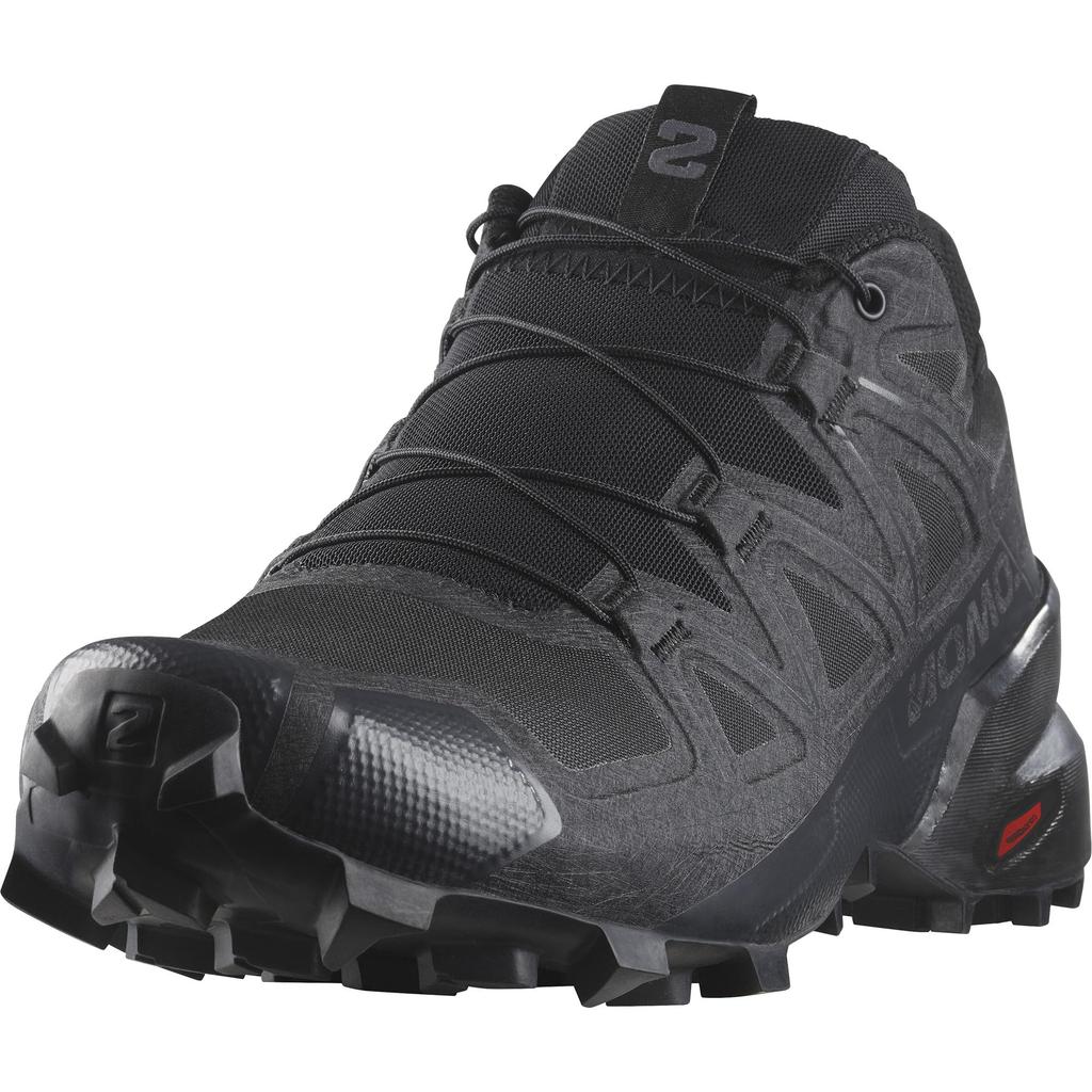 Мужские кроссовки для трейлраннинга Salomon SPEEDCROSS, Черный/Черный/Фантом, Размер 27,0 см