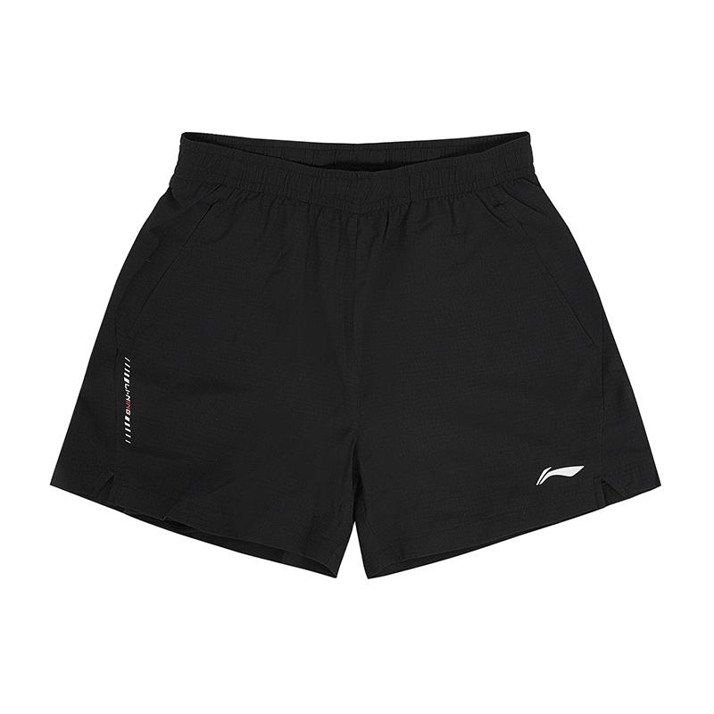 Li-Ning Быстросохнущие прохладные спортивные шорты для настольного тенниса с подкладкой, унисекс, AAPW013