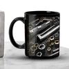 Creative Coffee Mug For Mechanics Mechanic Toolbox Set Mug Toolbox Coffee Cup Black Ceramic Mug For Coffee Ceramic Mug