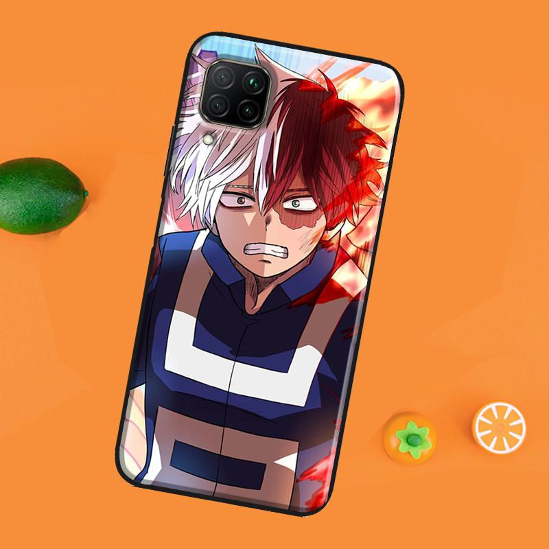 Чехол для телефона аниме Shoto Todoroki для Huawei P40 Lite P20 P30 Pro Nova 5T P Smart Z 2019 2021 Honor 50 10i 8X 9X
