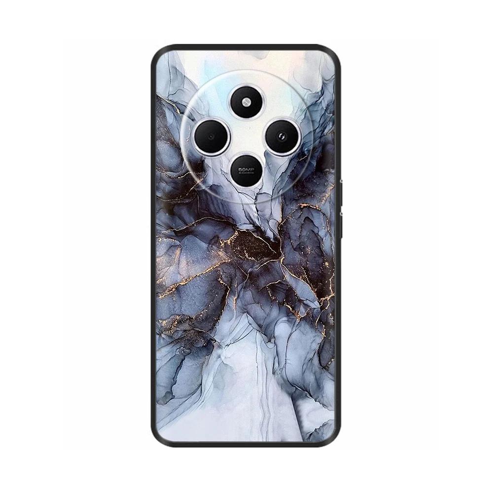 Ударопрочный чехол Funda для Xiaomi Redmi A4 5G Чехол 6,88" Мягкий ТПУ Силиконовый Чехол для Телефона для RedmiA4 2024 A 4 Capas С принтом Сердце Цветок