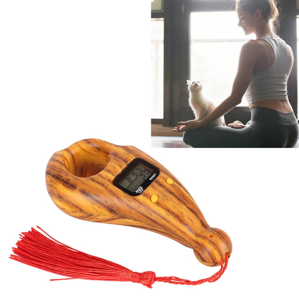 Digital Bds Counter Reset Function Auto Off Red Fringe Portable Compact Digital Tasbih for Prayer Islamic Muslim