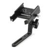 BENGGUO BG-2973 Road Bike Phone Holder Adjustable Aluminum Alloy Handlebar Mount, Black
