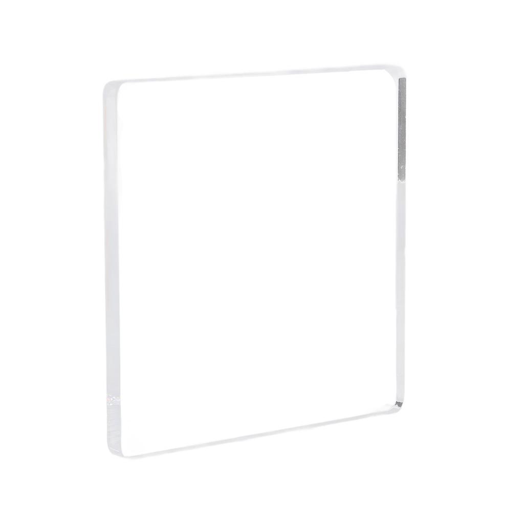 Акриловый блок 15x15 см, удобный для захвата, безопасный, с круглым углом, прозрачный, многоразовый, прозрачные штампы для Scr