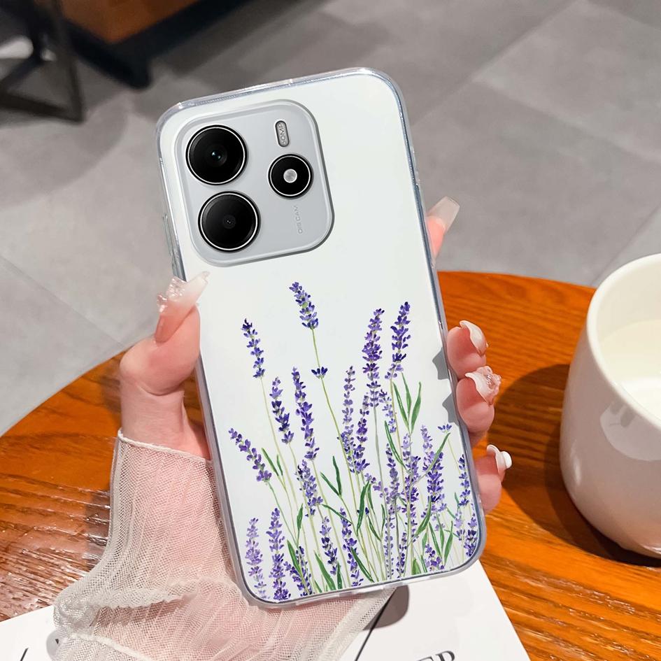 Забавные черные задние крышки для кота для Redmi Note 14 Pro Plus A3 K80 Pro A4 14R новый чехол для телефона эстетический дизайн жидкий силиконовый мягкий корпус для Redmi бампер