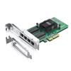 10Gtek 10/100/1000 Мбит/с Гигабитная LAN-карта, Оригинальная плата Intel I350 (чип) Установленная, Сетевая карта Ethernet PCI Express, Четыре порта RJ45, PCI-E 2.1 X4,